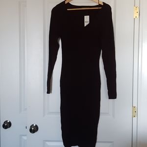Suzy Sheir Sweater Dress